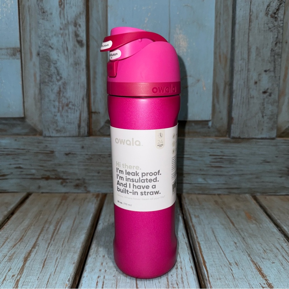 Owala 24oz READ MY LIPS Water Bottle